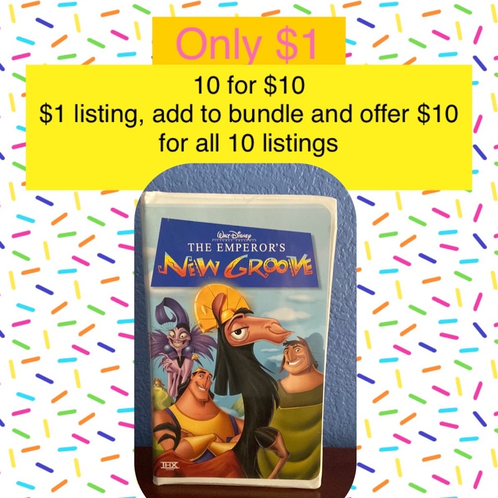 VHS: The Emperors New Groove